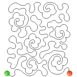 Stitch outline of ELC5014