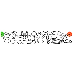 Stitch outline of FIS_Baby-Border-wo-buggie