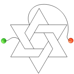 Stitch outline of FIS_Star-of-David-Celtic-horizontal