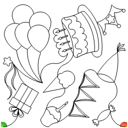 Stitch outline of PartyE2E