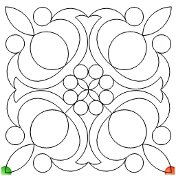 Stitch outline of Random e2e