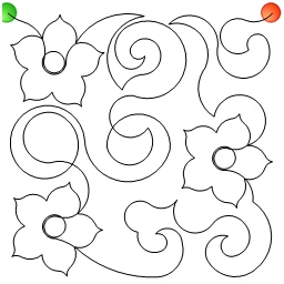 Stitch outline of ss-dbd-flower swirls-4 e2e