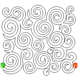 Stitch outline of Swirl-a-Whirl e2e