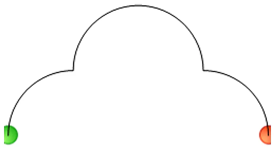 Stitch outline of cloud 1