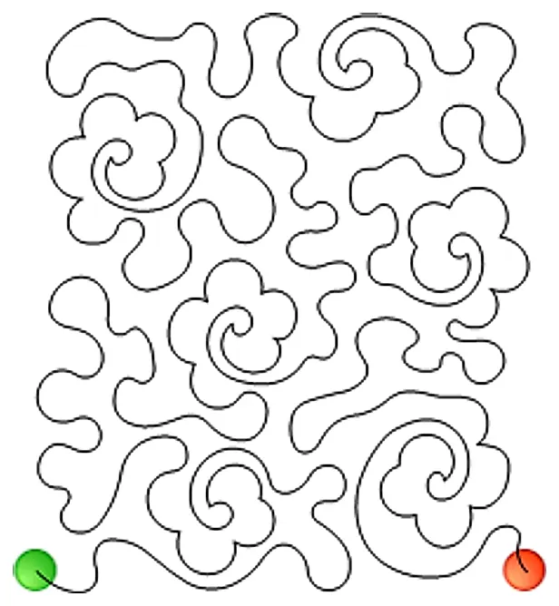 Stitch outline of ELC5014