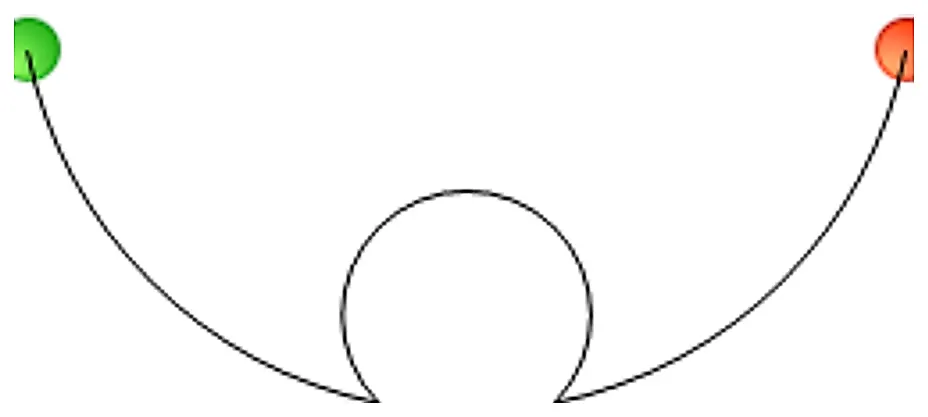 Stitch outline of lional alternting pano