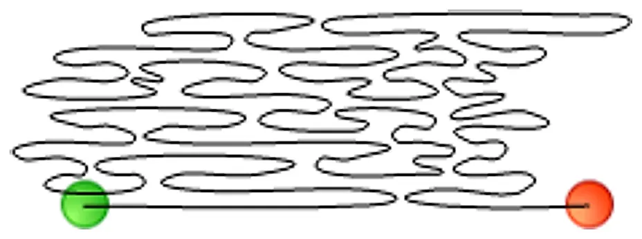 Stitch outline of Water Ripples
